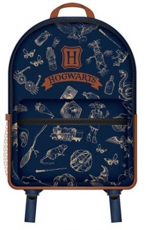 Harry Potter batoh (Navy &amp; Gold)