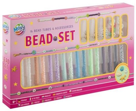Sada korálků v tubách s příslušenství