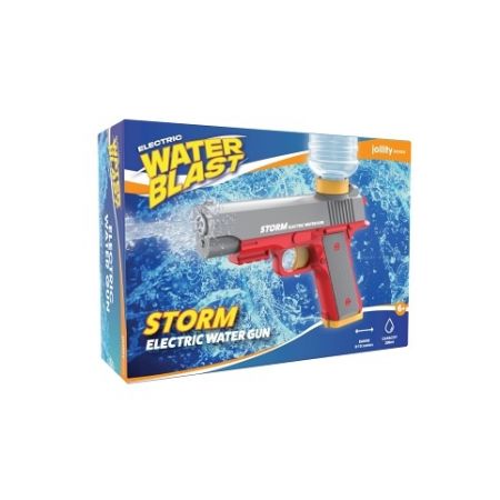 Elektrická vodní pistole Storm červená