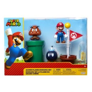Sada figurek Super Mario 6 cm Acorn plains