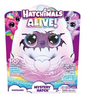 Hatchimals líhnoucí se interaktivní zvířátko jednorožec