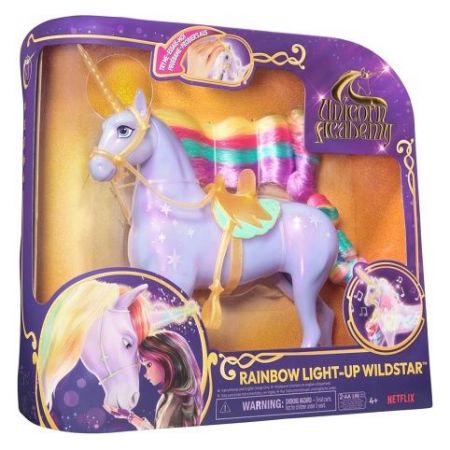 Unicorn academy světelný jednorožec Wildstar 28 cm