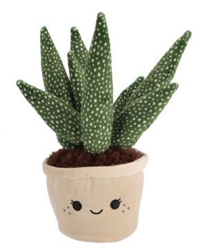 Plyšová květina v květináči 30 cm