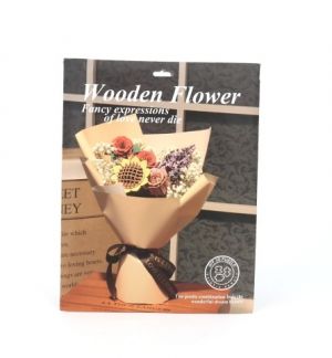 Kamélie dřevěná 3D