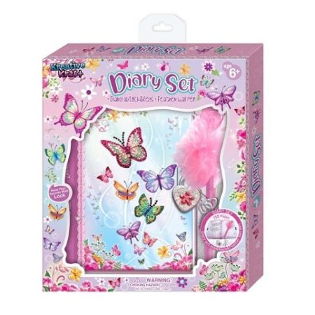 Tajný deník – sada s ozdobnou tužkou