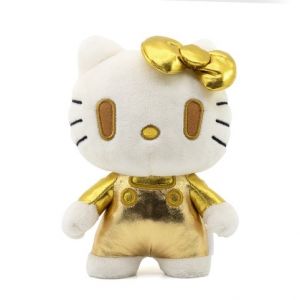 Hello Kitty DZNR plyš Hello Kitty golden edice