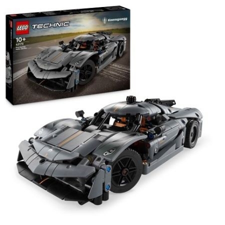 LEGO® Technic 42173 Šedé hyperauto Koenigsegg Jesko Absolut