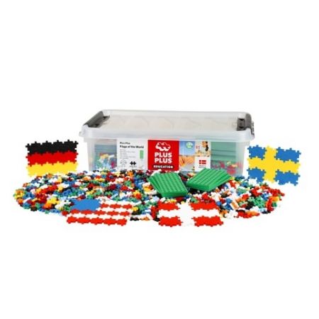 Plus-Plus Box Vlajky 2400 dílků