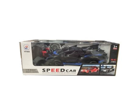 Sportovní RC auto 1:18 černomodré