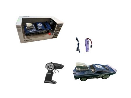 RC auto Drift modrá