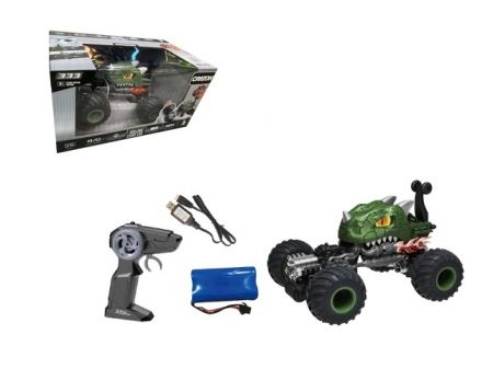 RC kaskadérské auto zelené 1:16