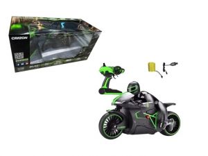 RC motorka 2.4G zelené