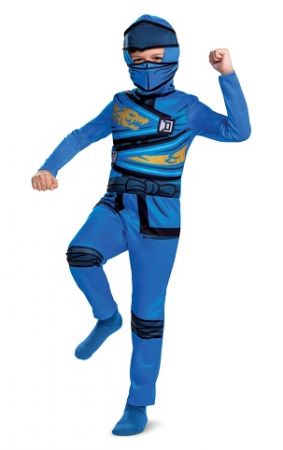 Lego Ninjago kostým Jay, 4 - 6 let