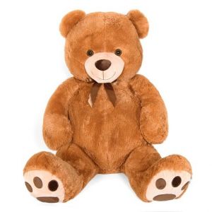 Plyšový medvěd hnědý 135 cm