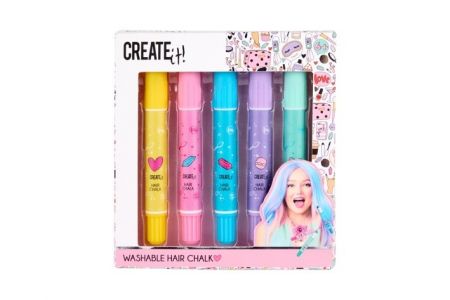 Křídy na vlasy v tužce Creat it! 5 ks