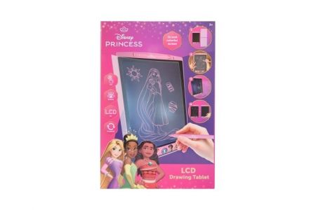Kreslící tabulka LCD 28 cm Princezny/Spidey/Stitch