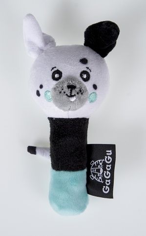 Plyšové chrastítko pejsek Gagagu