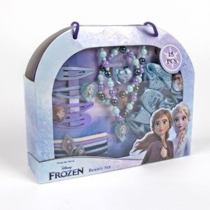 Sada šperků/vlasových doplňků v kabelce Ledové království