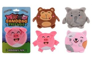 Plyšové zvířátko plněné pískem