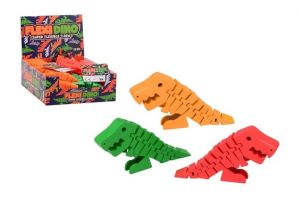 Pohyblivý Flexy Dino T-Rex 13 cm