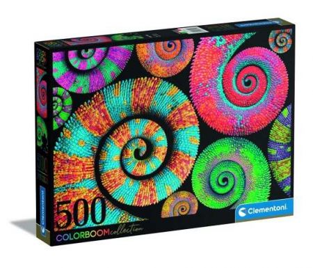 Puzzle 500 dílků Color Boom Curly Tails
