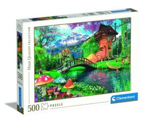 Puzzle 500 dílků Starý dům Bota