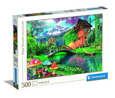 Puzzle 500 dílků Starý dům Bota