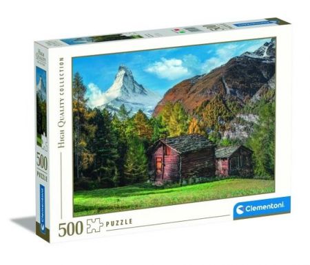 Puzzle 500 dílků Nádherný Matterhorn