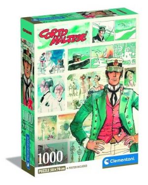 Puzzle 1000 dílků Corto Maltese: Dobrodružný námořník
