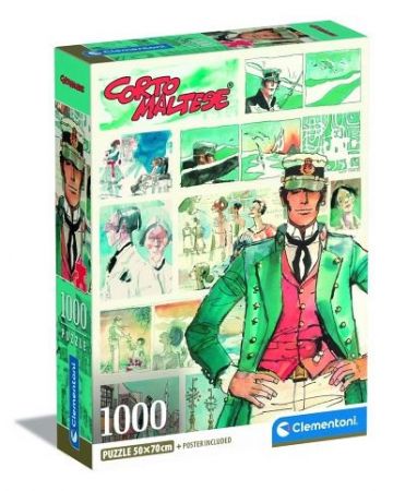 Puzzle 1000 dílků Corto Maltese: Dobrodružný námořník