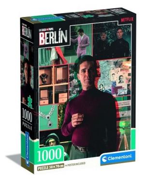 Puzzle 1000 dílků La Casa de Papel Berlín - Mám plán