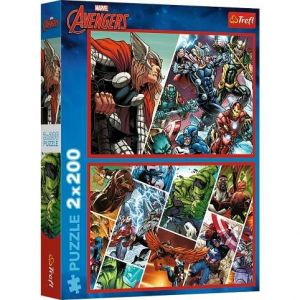 Puzzle 2x200 dílků Marvel/Avengers