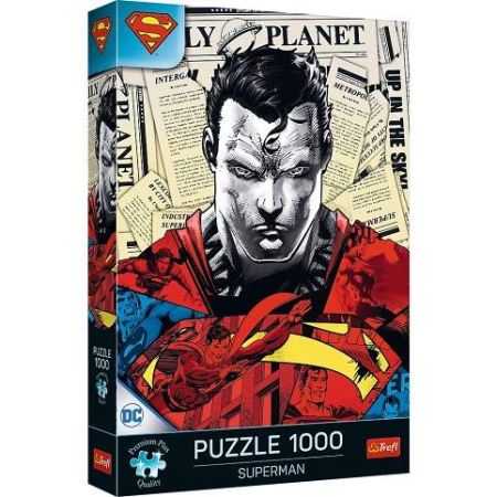 Puzzle 1000 dílků Premium Plus Superman