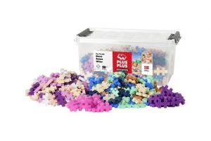 Plus-Plus Box BIG Bloom, Breeze, Glitter 400 dílků