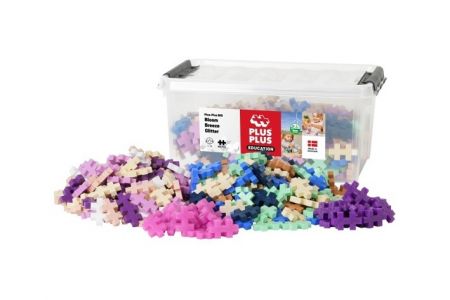 Plus-Plus Box BIG Bloom, Breeze, Glitter 400 dílků