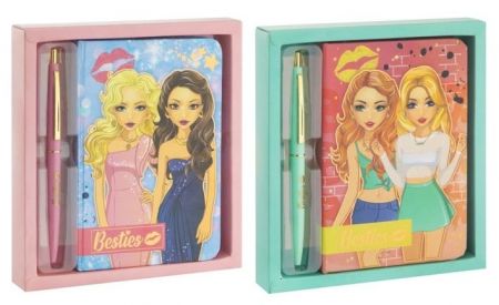 Diář Besties + propisovací tužka