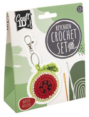 Sada na háčkování - klíčenka duha/melou/sluníčko