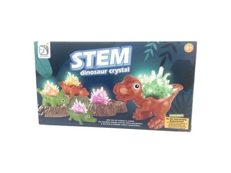 Sada rostoucí krystaly Dinosauři
