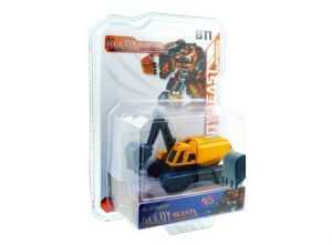 Transformer truck – stavební stroj-robot