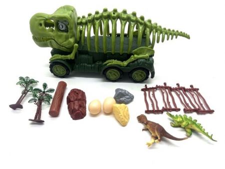 Auto dinosauří kostra