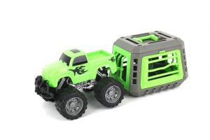 Auto s klecí pro dinosaura