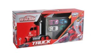 Hrací set kamion + 4 autíčka