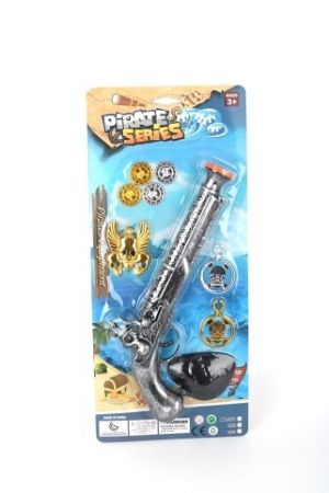 Pirátská pistole s doplňky