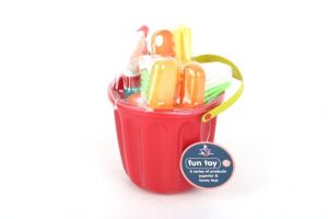 Uklízecí set v kyblíku 6 ks