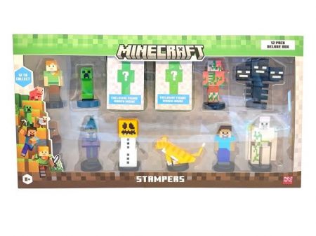 Minecraft razítko - 12 pack Deluxe box