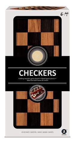 Dřevěná hra Dáma