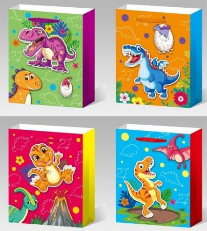 Dárková taška M - Dino