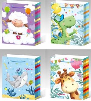 Dárková taška L - zvířátka