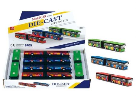 Autobus Harmonika - 1:64 - 3 druhy
