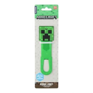 Minecraft, lampička do knihy Creeper